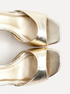 Or - Linzi talons blocs de plateforme Diva