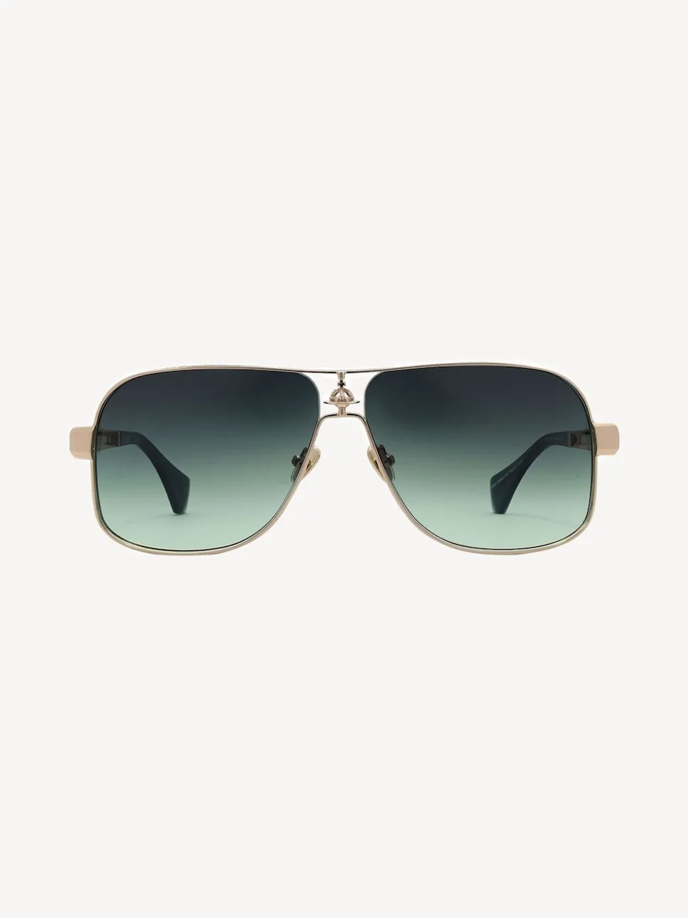 Or - Lunettes de soleil Vivienne Westwood Keith VW5101 410 Shiny