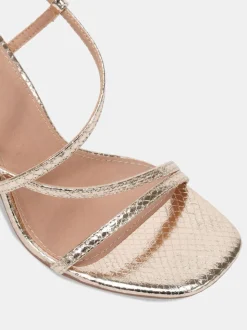 Or - Novo Sandales MONDRIAN à talons et lanières