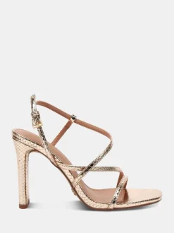Or - Novo Sandales MONDRIAN à talons et lanières