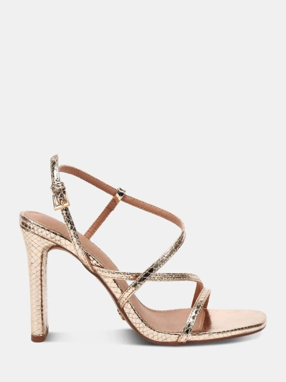 Or - Novo Sandales MONDRIAN à talons et lanières