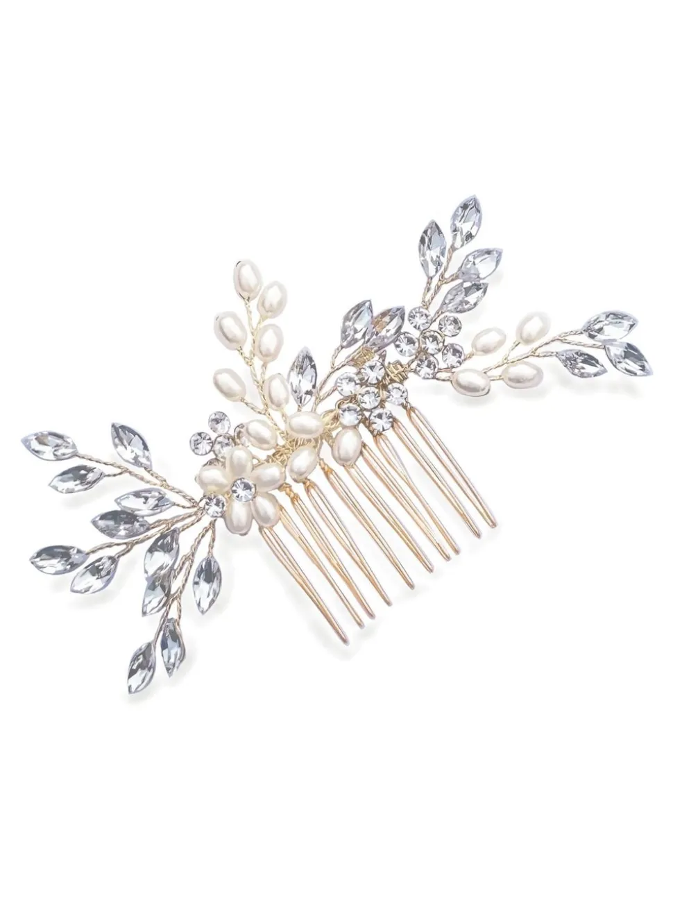 Or - Peigne Ivory & Co Pearl Shimmer Crystal