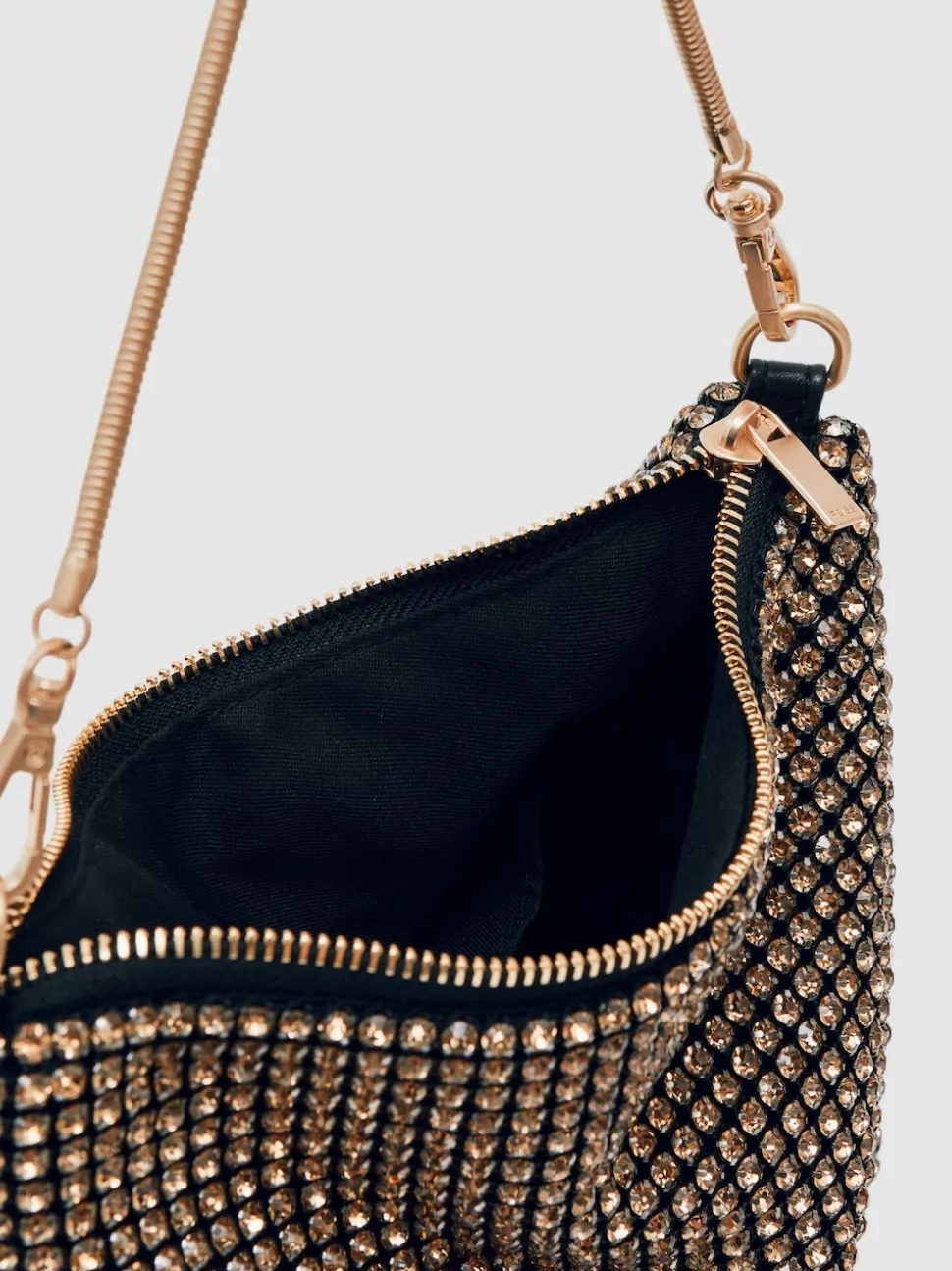 Or - Pochette à bracelet en cristal Reiss Leah