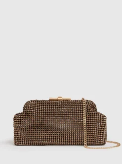 Or - Pochette à ornements Reiss Adaline