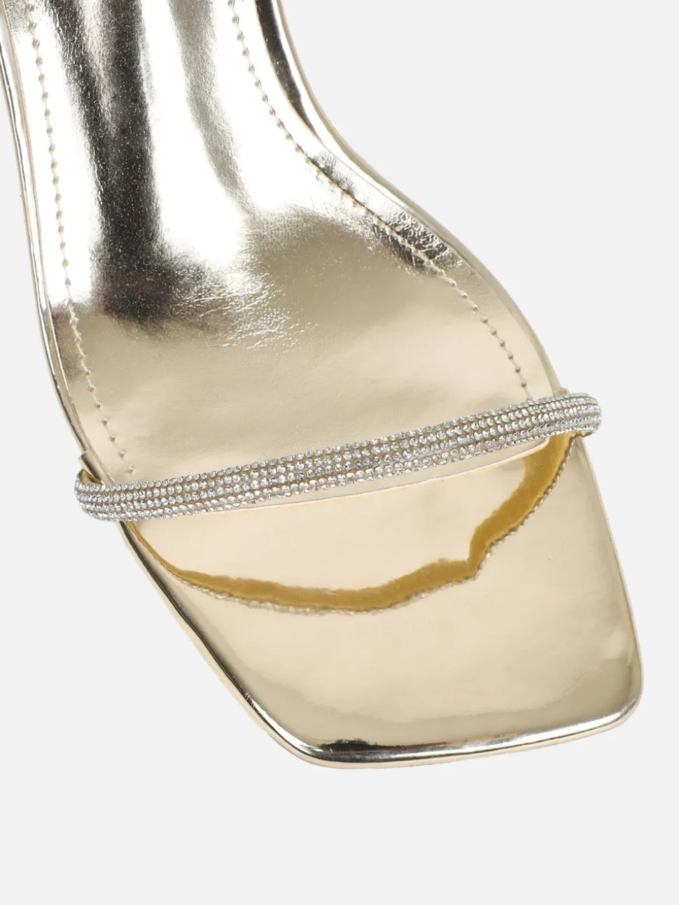Or - Sandales Simmi London Ciel à talons bas et blocs