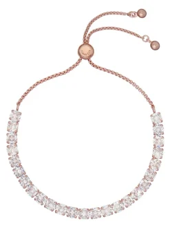 Or - Ted Baker Tone Melrah: Bracelet Curseur Icon Crystal, cristal transparent