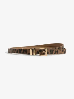 Or, léopard et noir - Lot de 3 ceintures skinny Lipsy