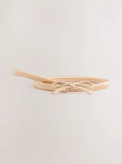 Or nœud - Ceinture fine extensible