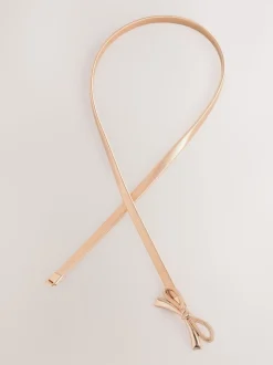 Or nœud - Ceinture fine extensible