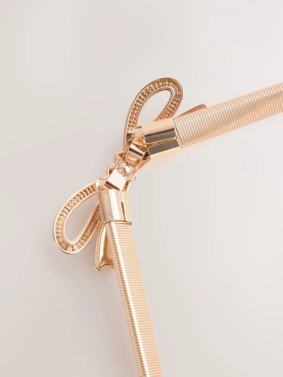 Or nœud - Ceinture fine extensible