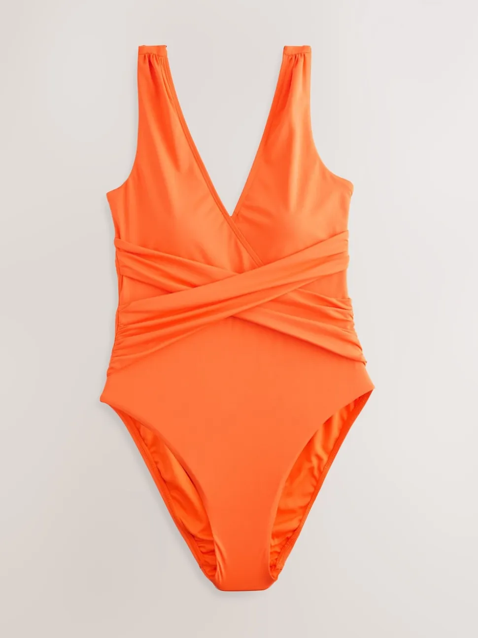 Orange - Maillot de bain gainant pigeonnant