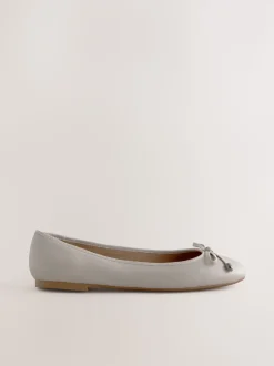 os - Ballerines en cuir à bout rond