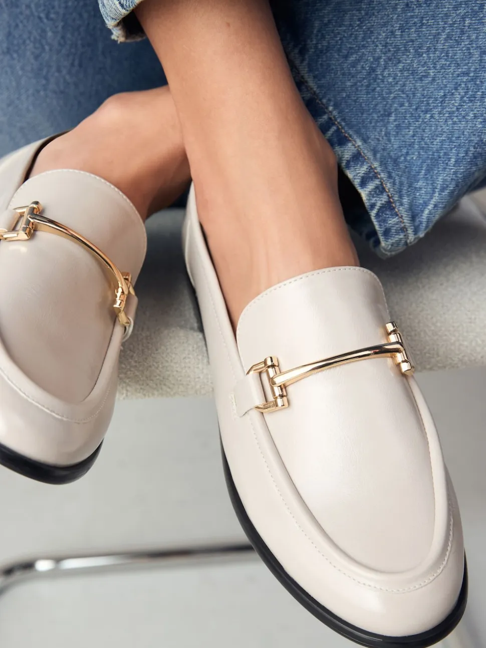os - Mocassins à bout rond