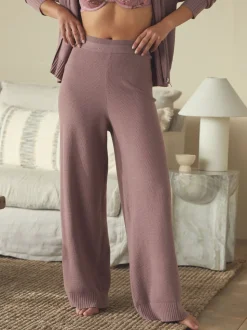Pantalon B by Ted Baker rose en maille