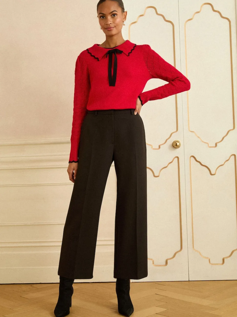 Pantalon court Love & Roses large