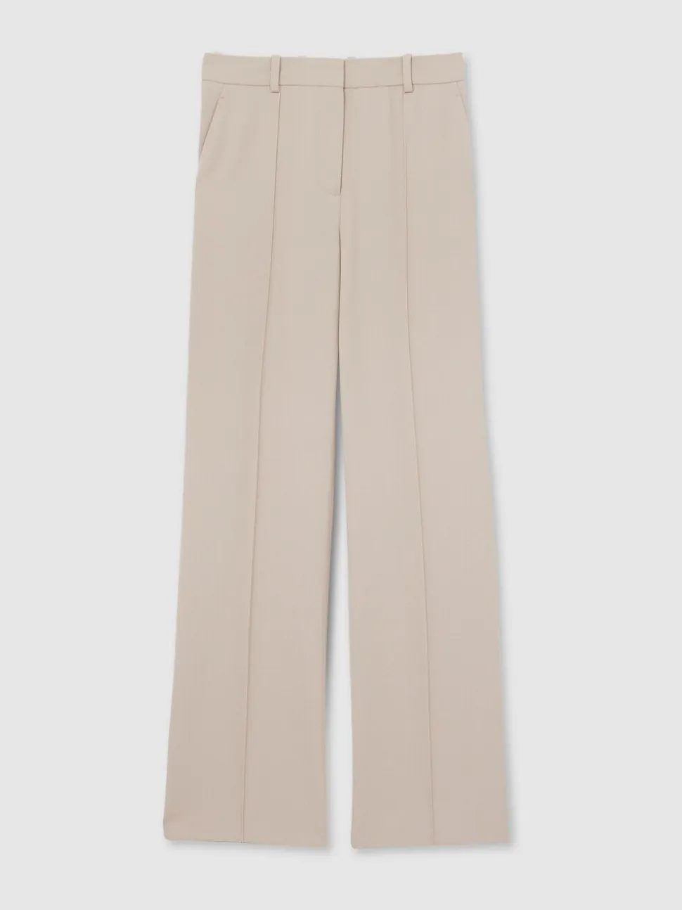 Pantalon de costume Reiss Brittany Coupe droite enBlend mélangée texturée