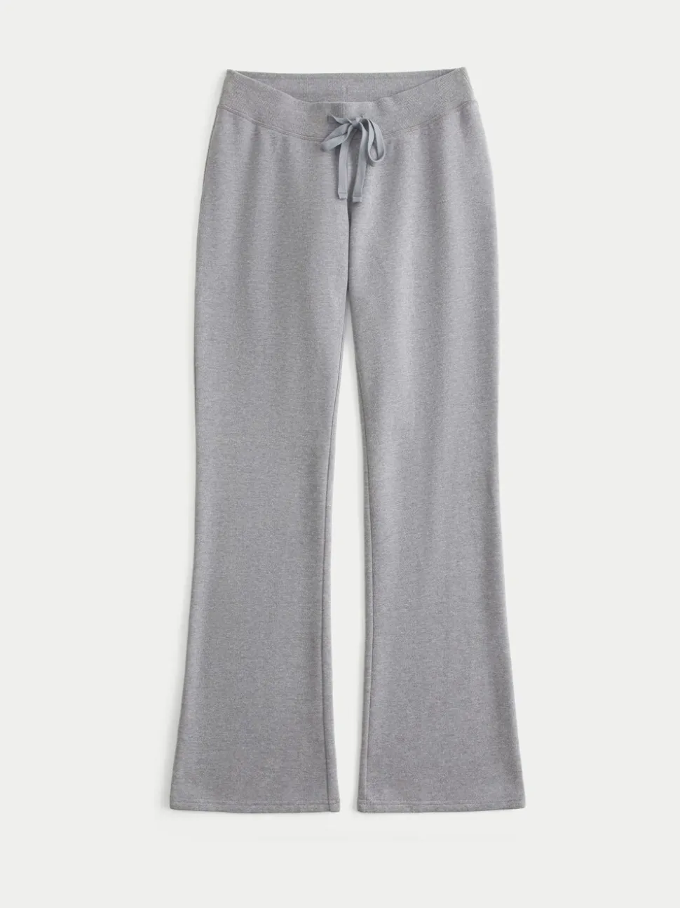 Pantalon de jogging évasé Hollister Gris taille basse