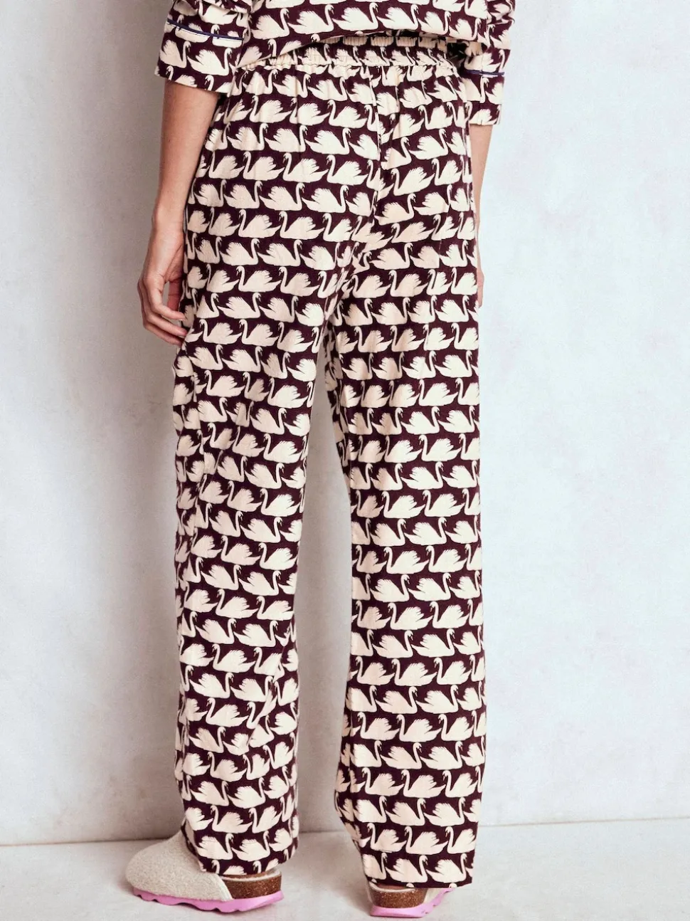 Pantalon de pyjama Boden en coton brossé