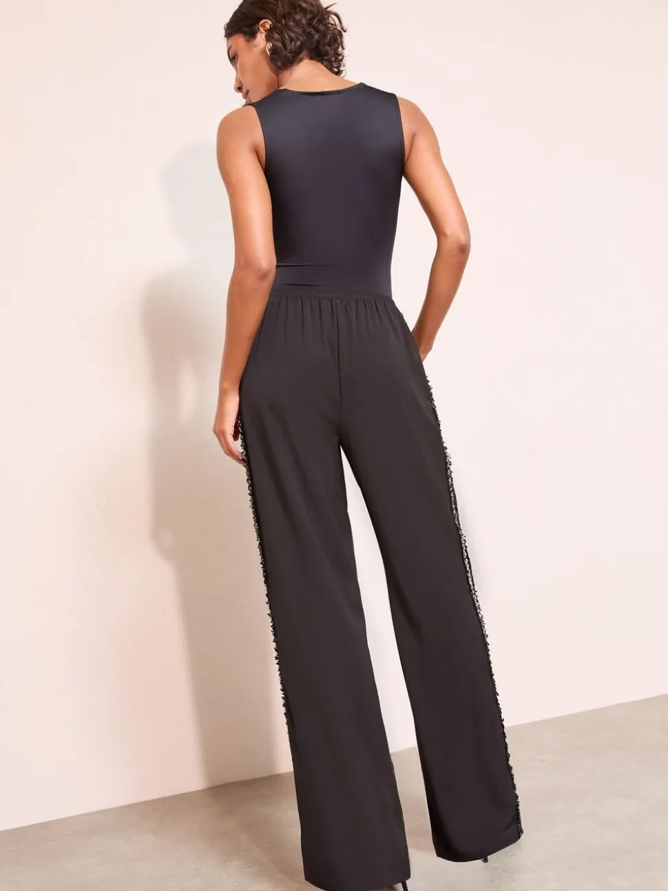 Pantalon Friends Like These X Lucy Meckleborgh Boucle à rayures latérales