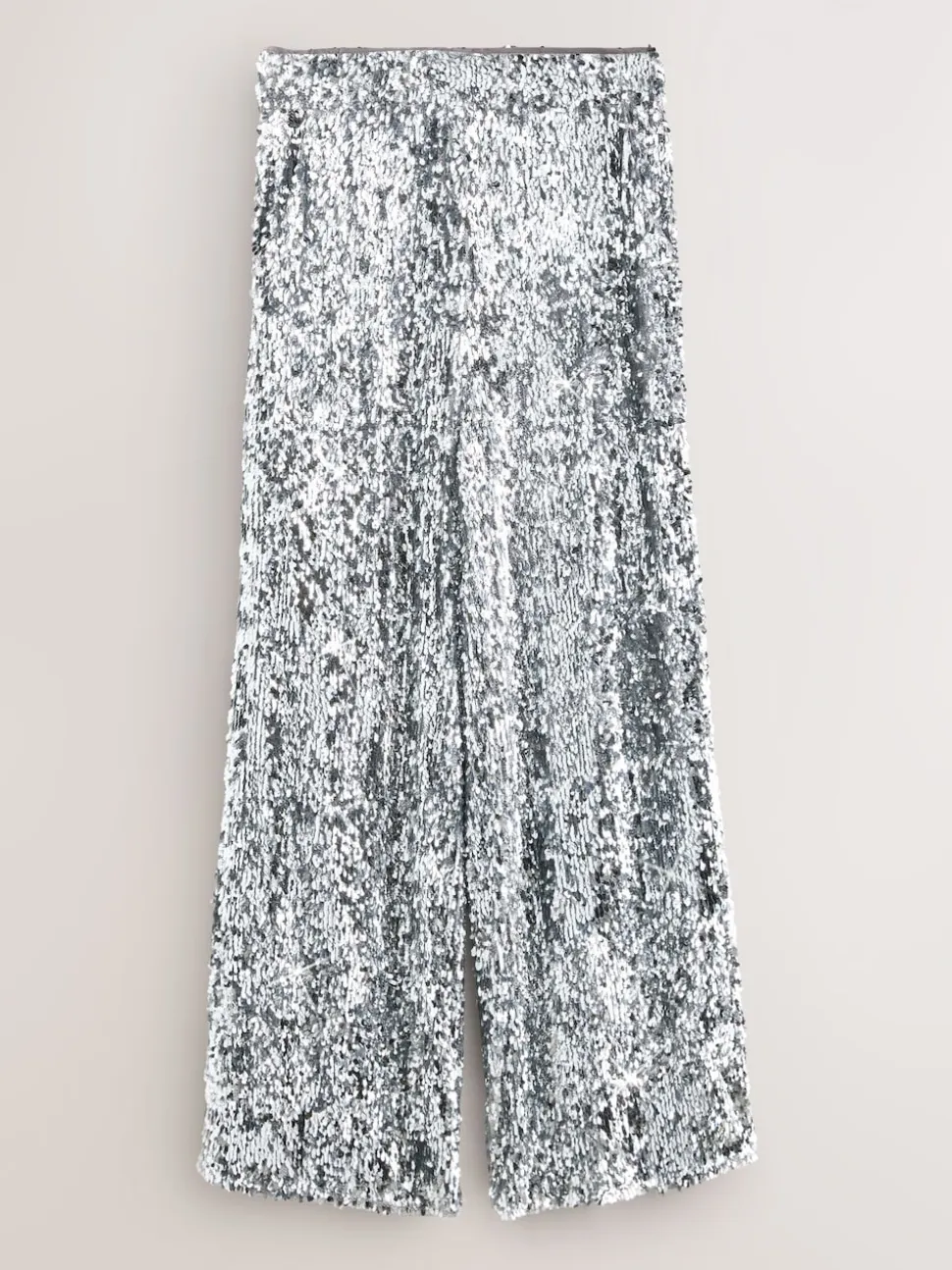 Pantalon large taille haute à sequins Nodinary