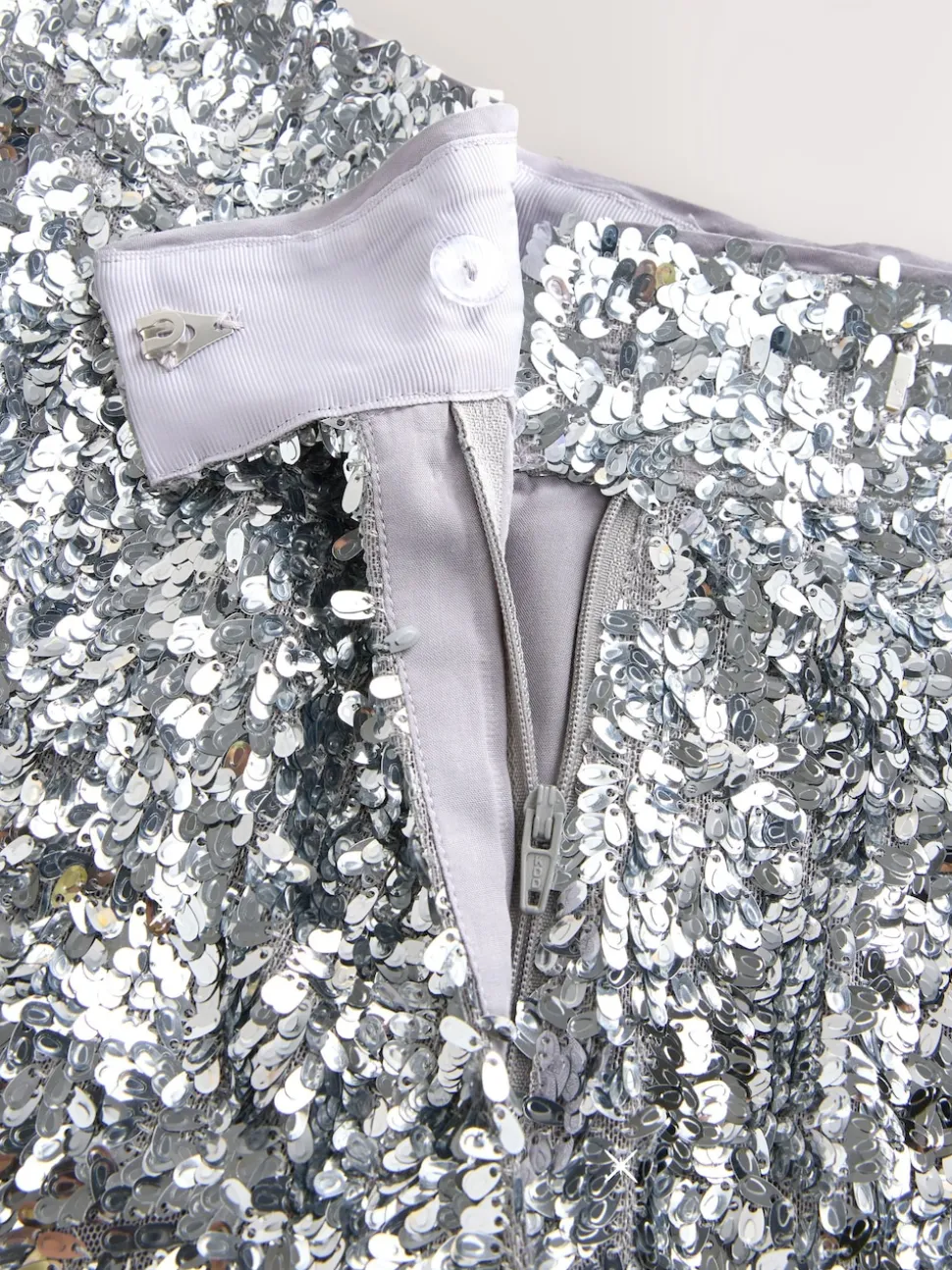 Pantalon large taille haute à sequins Nodinary