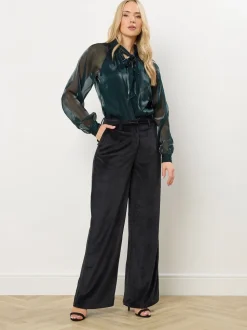 Pantalon Long Tall Sally Palazzo en velours