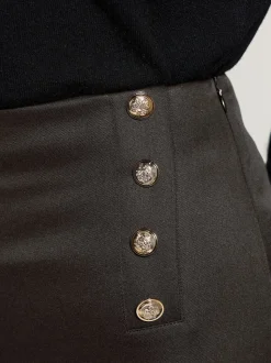 Pantalon Long Tall Sally Military boutonné