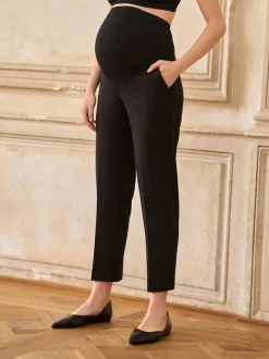 Pantalons de travail fuselés Seraphine Overbump Grossesse Habillés haut de gamme