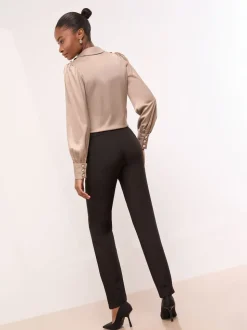 Pantalons de travail habillés Lipsy à ourlet zippé