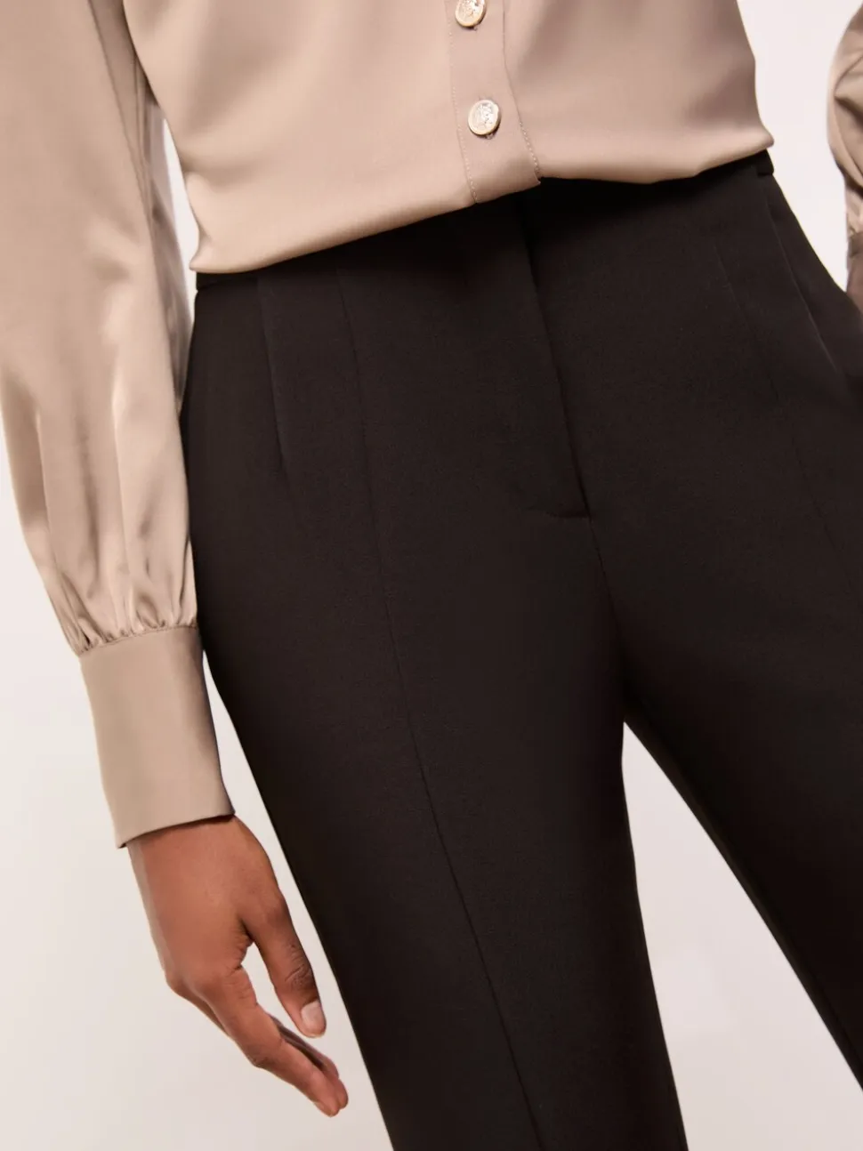 Pantalons de travail habillés Lipsy à ourlet zippé