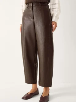 Pantalons Monsoon Tara en faux cuir