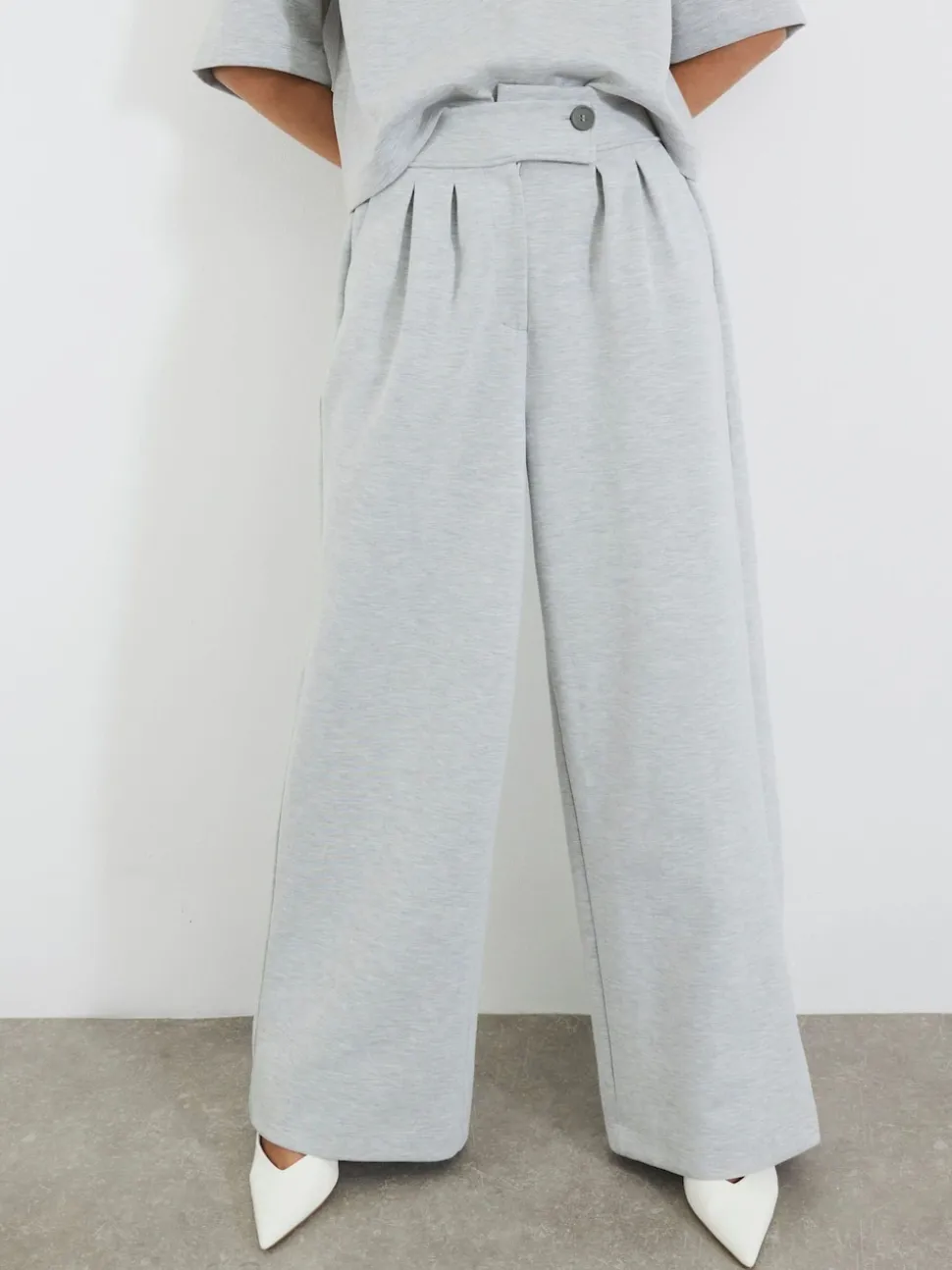 Pantalons River Island Marl Interlock habillés