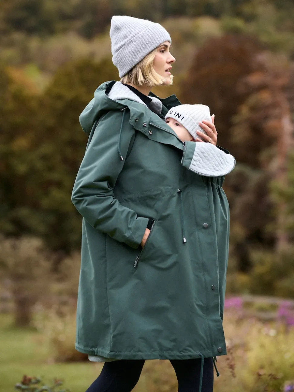 Parka légère Seraphine Grossesse Vert