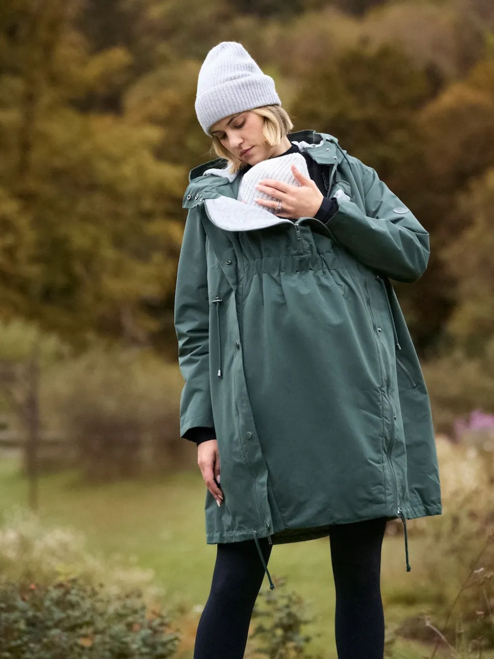 Parka légère Seraphine Grossesse Vert