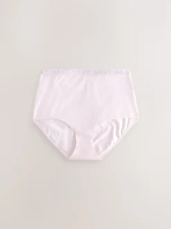 pastel - Lot de 4 culottes à logo en coton