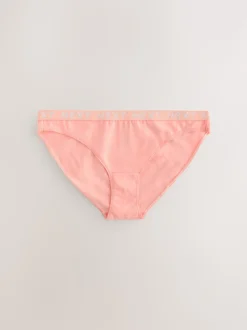 pastel - Lot de 4 culottes à logo en coton