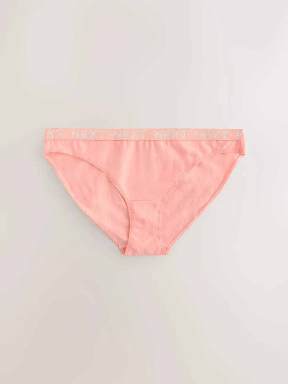 pastel - Lot de 4 culottes à logo en coton