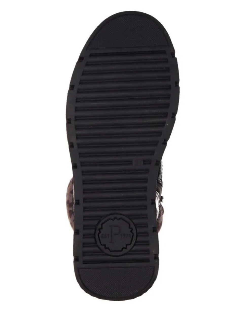 Pavers bottines vernies coupe large