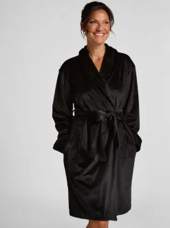 Peignoir de bain Hunkemoller Velours noir court