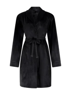 Peignoir de bain Hunkemoller Velours noir court