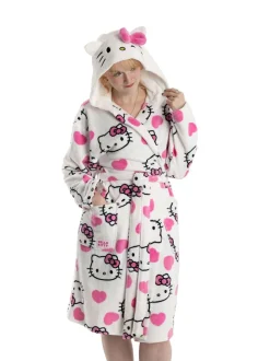 Peignoir de bain Vanilla Underground Hello Kitty à capuche
