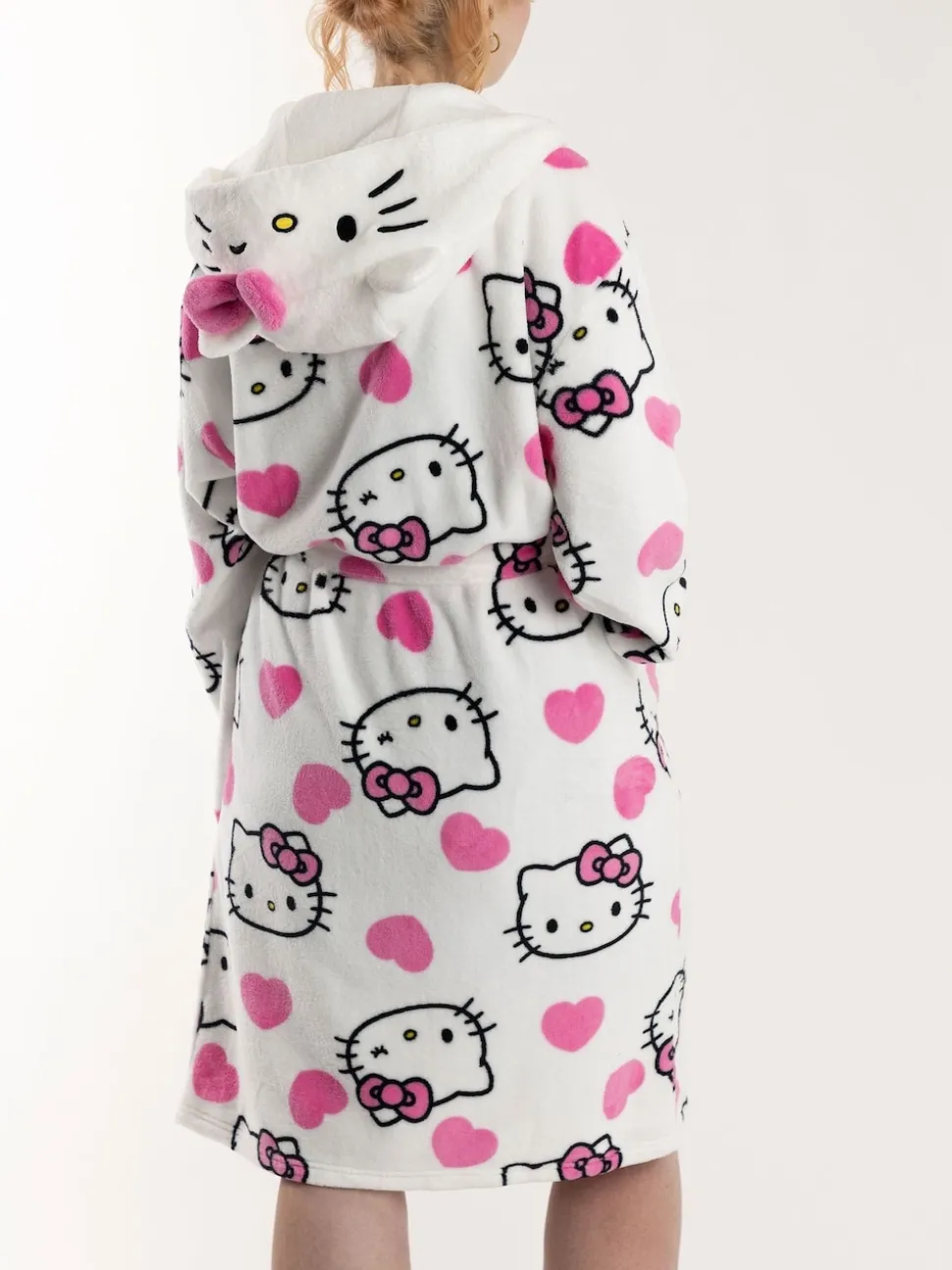 Peignoir de bain Vanilla Underground Hello Kitty à capuche