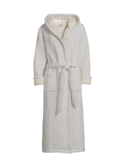 Peignoir douillet Lands' End gaufré en peau de mouton