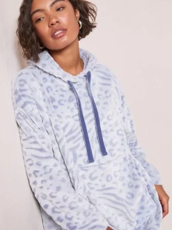 Peignoir Friends Like These Snoodie zébré
