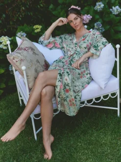 Peignoir Laura Ashley en viscose
