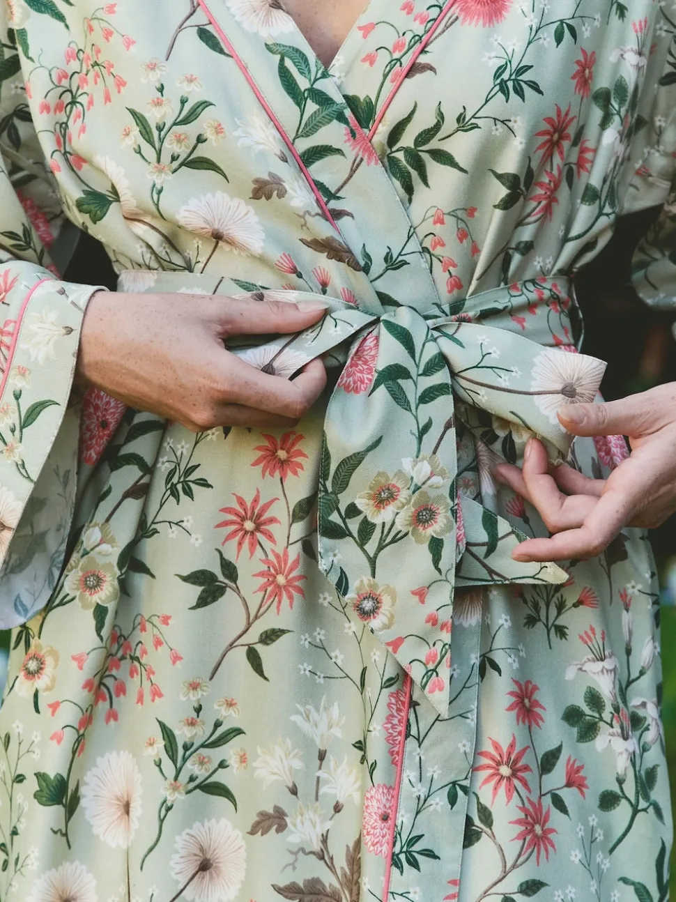 Peignoir Laura Ashley en viscose