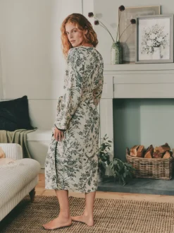 Peignoir Laura Ashley en viscose