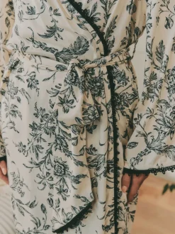 Peignoir Laura Ashley en viscose