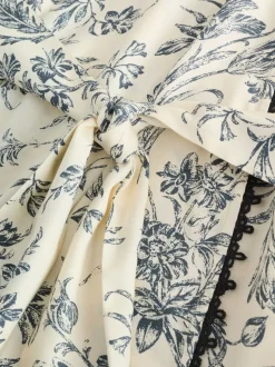 Peignoir Laura Ashley en viscose