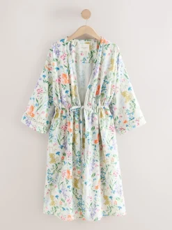 Peignoir Laura Ashley en seer léger
